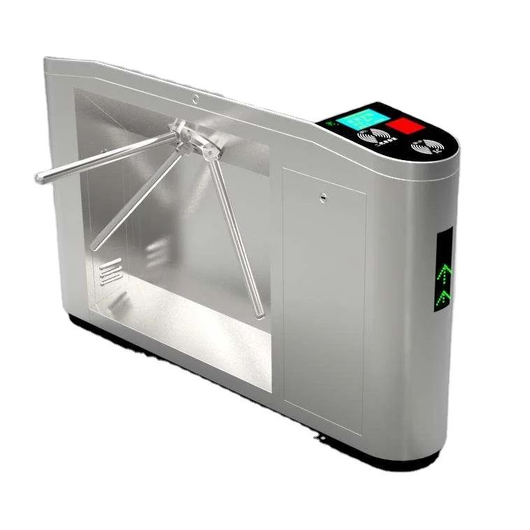 

Luxury Bridge Face Recognition Swipe Card Qr Code Tripod Turnstile Barrier Gates Price Scenic School Construction Site Gym