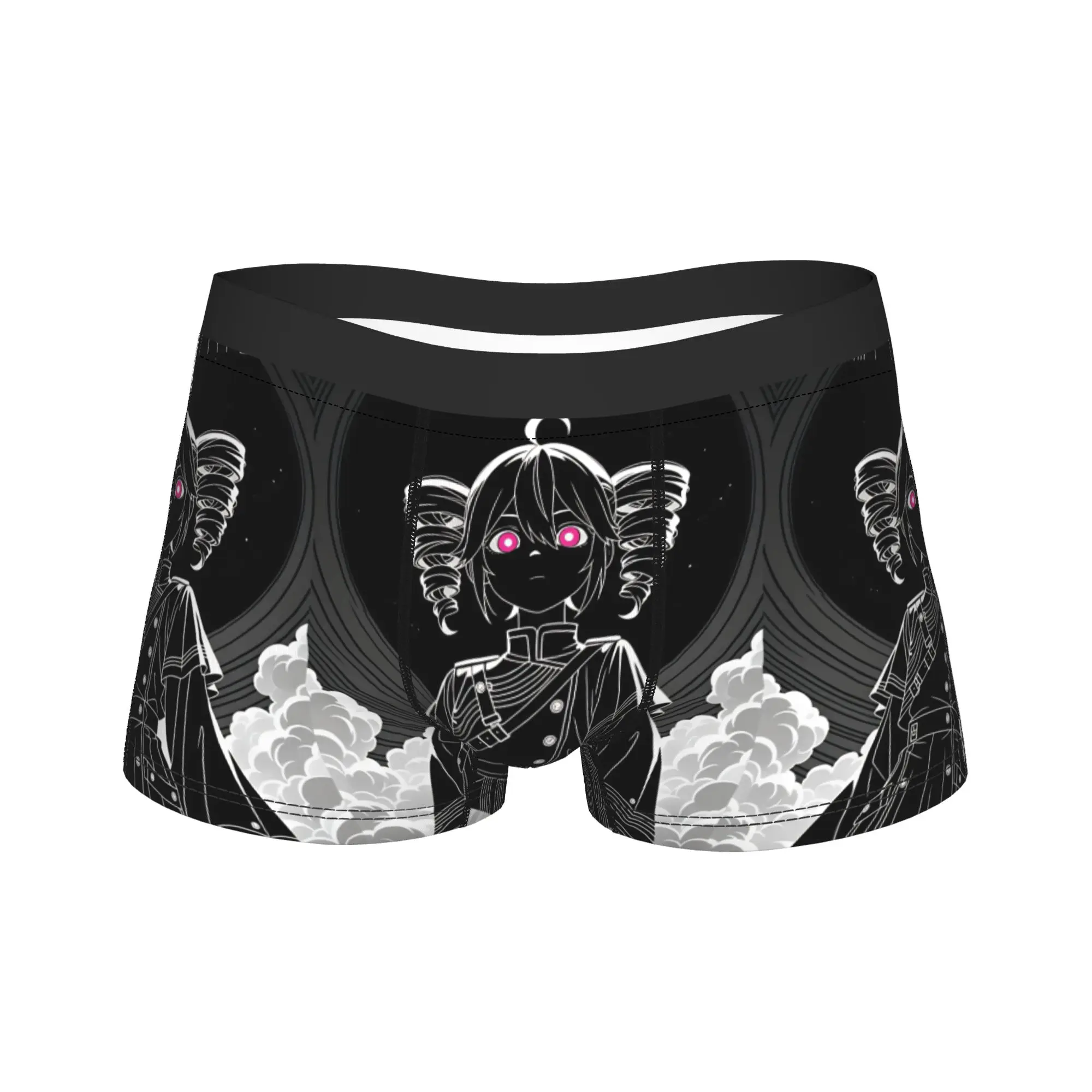 Kasane Teto Character Boxer Shorts  3D Pouch Underwear High Quality Printed Shorts Briefs Classic Men's Underpants Plus Size