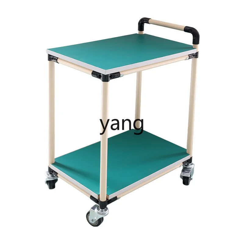 LTT material sorting mobile picking lean tube multi-function tool trolley