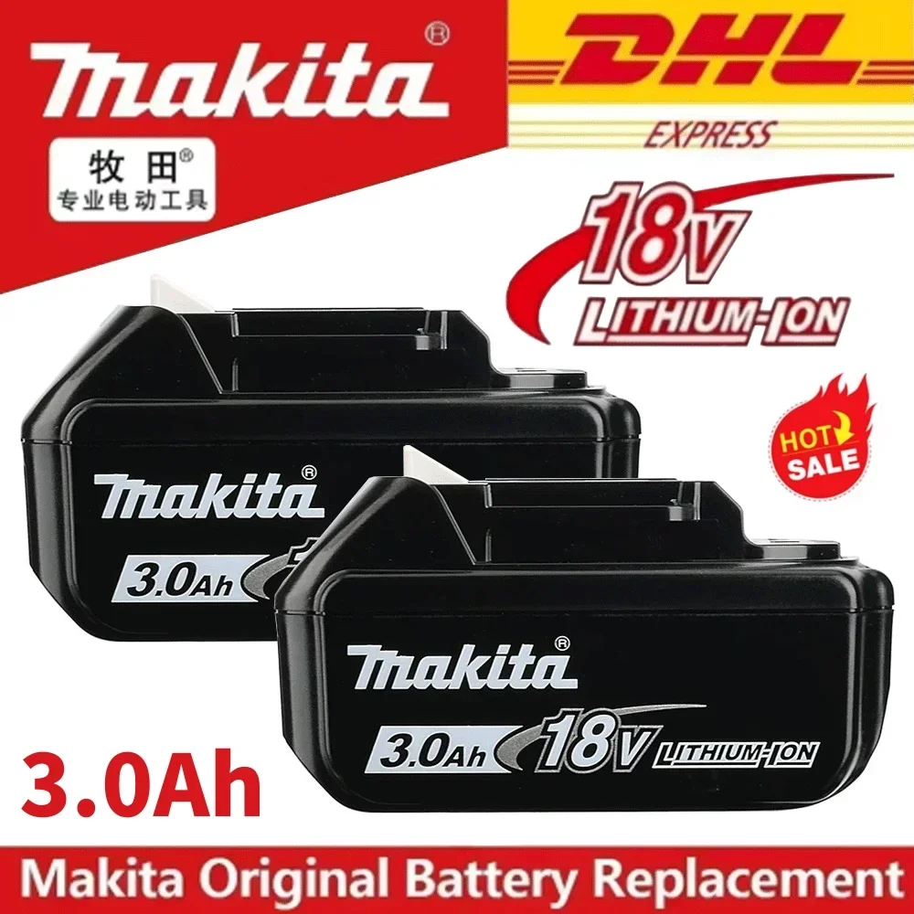 18V Li-ion Battery DC18RF BL1840 BL1830 BL1430BL1440 DC18RC Charging Tools battery 100% Original Makita 3.0Ah/3000mAh