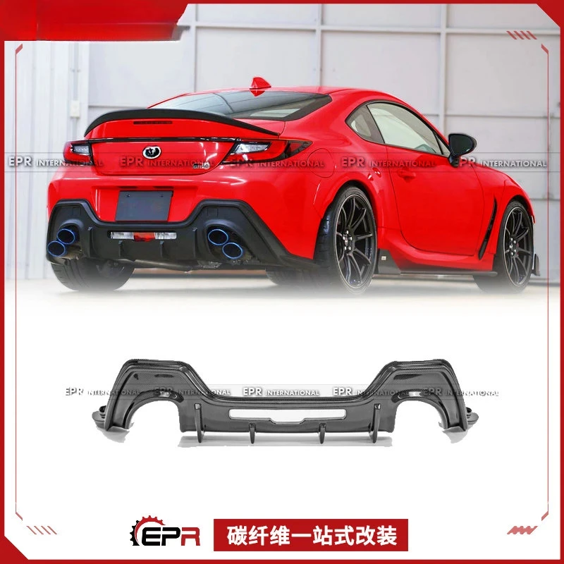 

Для Toyota GR86 новый задний спойлер из углеродного волокна в стиле TMS-легкий задний бампер, обновление хвостовой губы