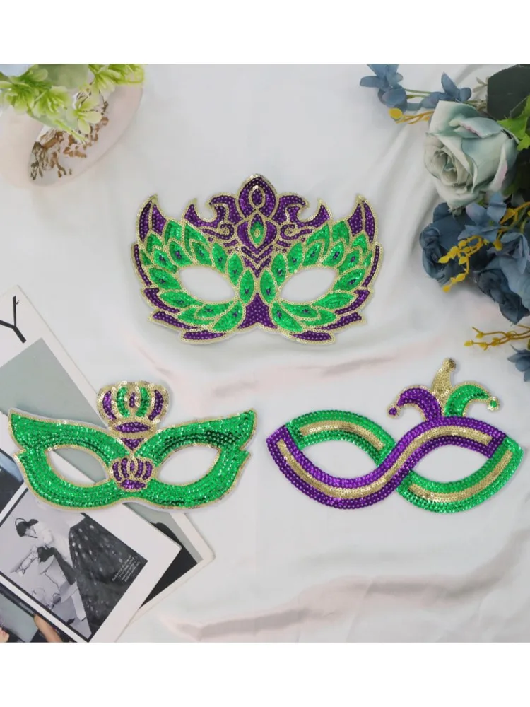 Masque pour les yeux Sexy à paillettes, bal de mascarade vénitien, déguisement de fête d'halloween, accessoires de Costume, masque facial pour dame