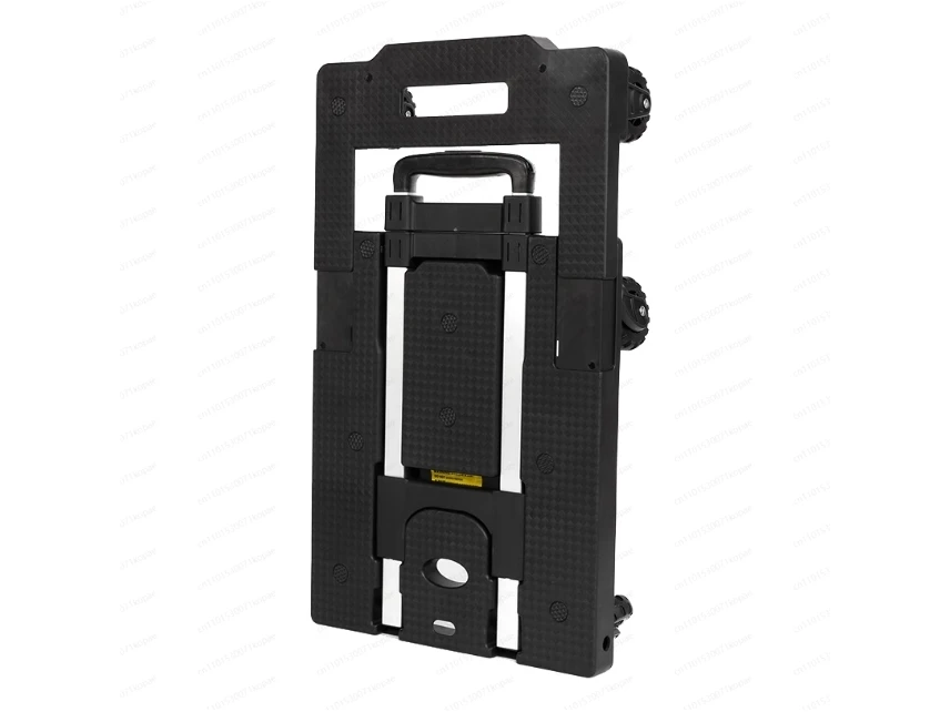 

150/100 Kg Tank Wheel Hand-pulled Cart Foldable Portable Silent Trolley Pull Goods Trailer Flat Trolley Home Trolley Handling