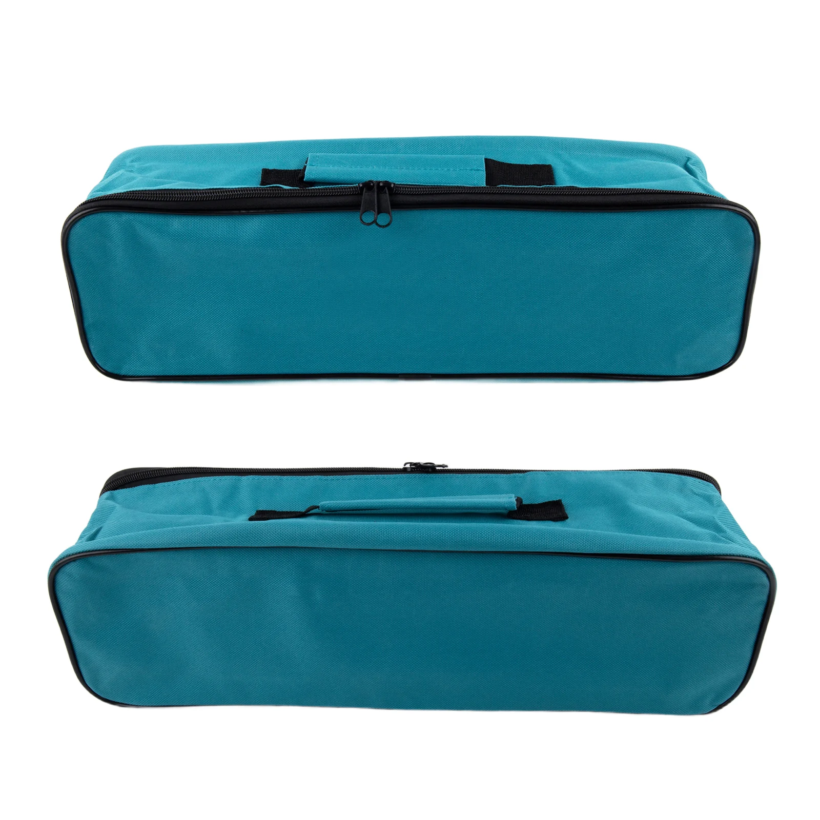 18-Inch Oxford Cloth Tote for Electricians Featuring Spacious Interior and Double Zipper for Drills Batteries and Hand Tools