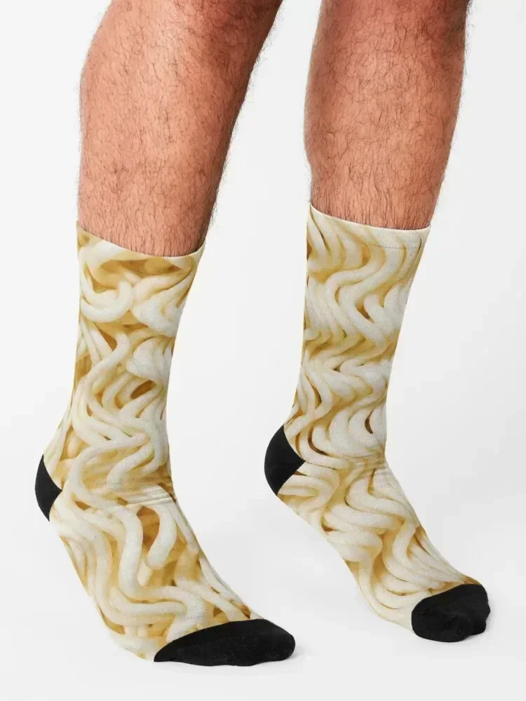 Ramen Noodles Socks basketball hiking Crossfit cartoon Socks For Girls Men's