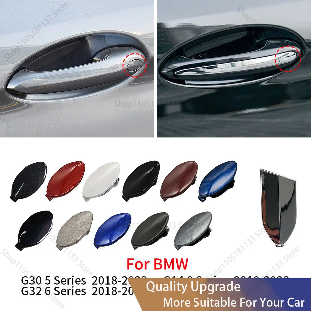 For Bmw G30 G32 G14 G15 Car Front Outer Handle Keyhole Cover Unlocking Cover For BMW 5 6 8 Series 520 523 528 535 630 640 840