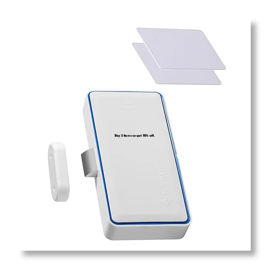 ✼Hidden Cabinet Lock, Smart NFC RFID Electronic DIY Child Safety Proofing Lock for Cabinet Drawer Locker Cupboard