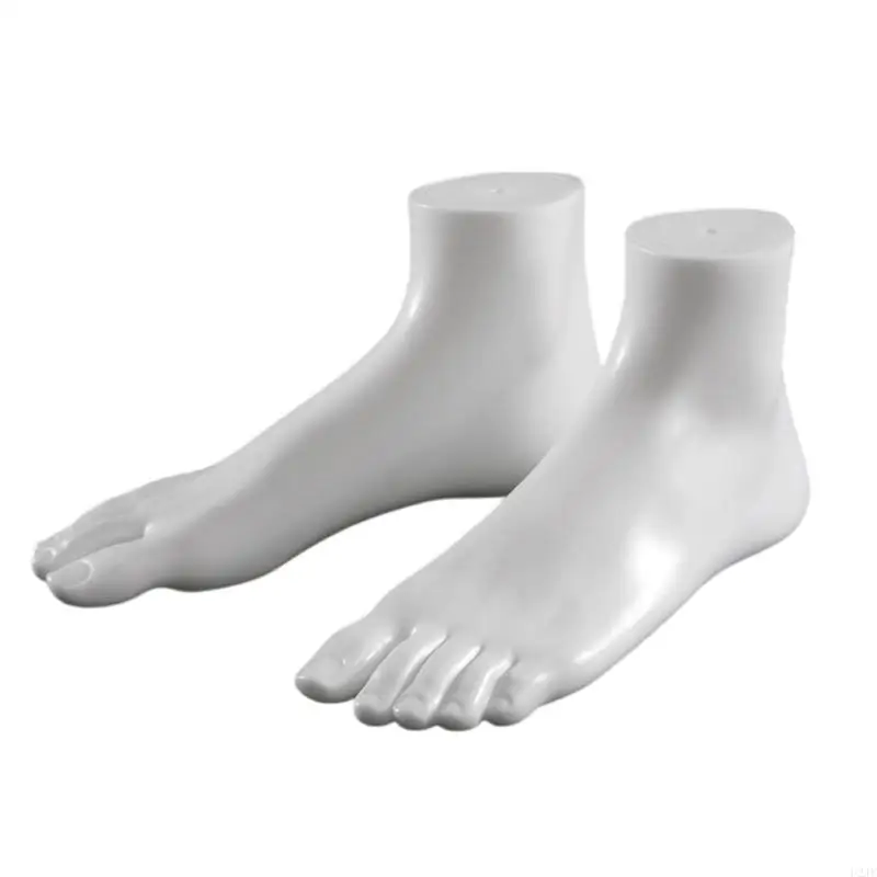 PACK 2 PROFESSIONNEUX PVC MANNEQUIN SHOOS EXPOSITION Modèle pour chaussettes