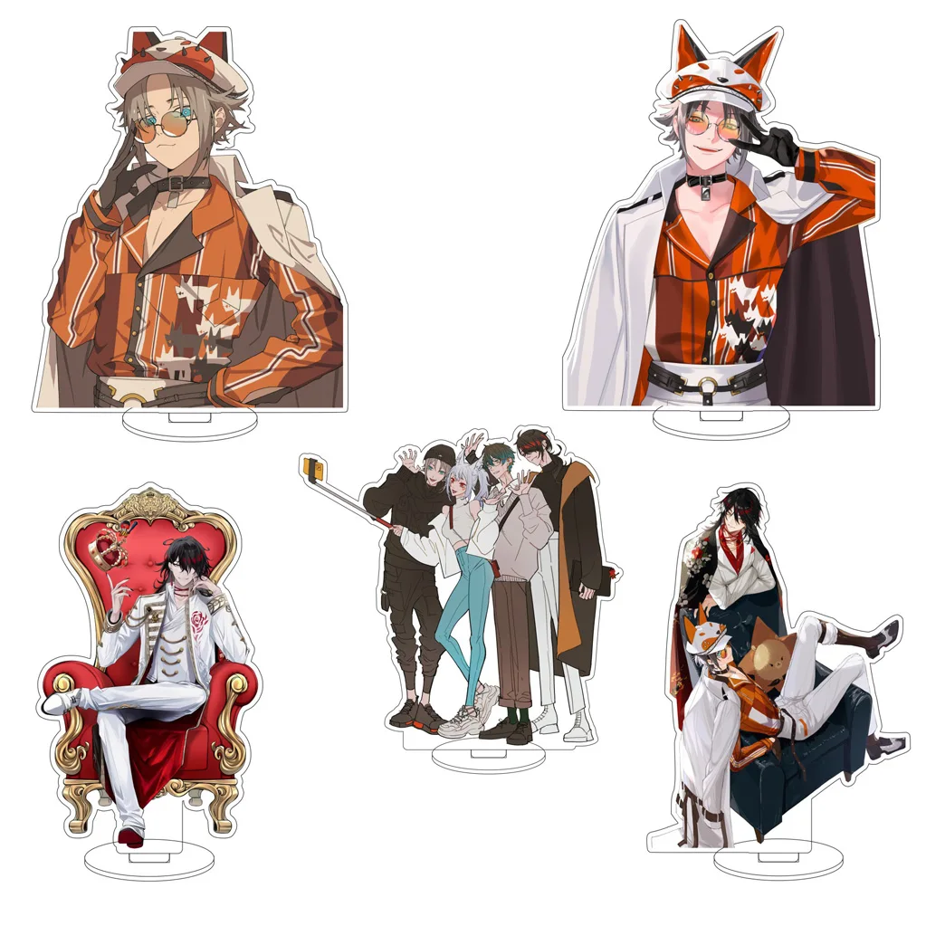 

16CM Anime Nijisanji‌‌ Tsukino mito Vox Akuma Kenmochi Toya Sister Claire Mysta Rias Cos Acrylic Figure Stand Ornaments Gifts