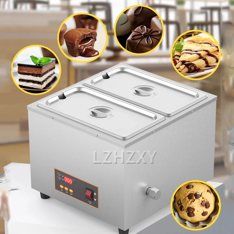 Machine électrique commerciale de fusion de chocolat, four de chauffage de lait, 220 W, crème de tempérage, 1000 V