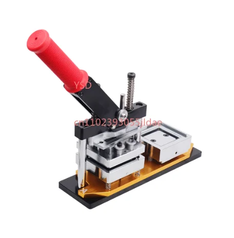 

63.5×63.5MM Magnetic Tinplate Fridge Magnet Machine - Automatic Card Pressing Equipment