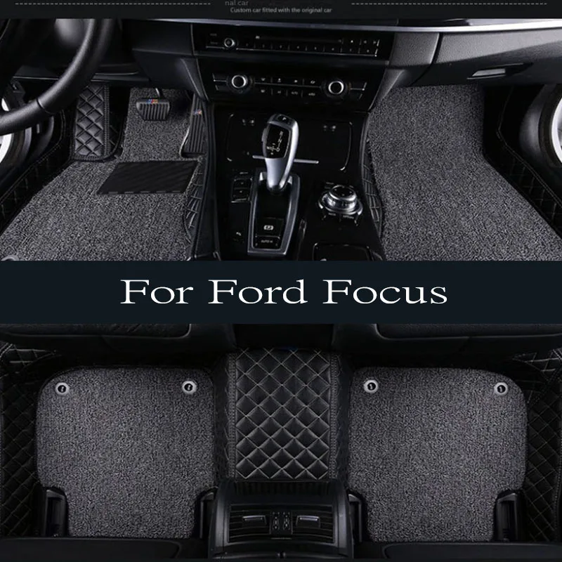 

Car Floor Mats For Ford Focus MK2.5 2006 2007 2008 2009 2010 2011 Auto Foot Pads Automobile Carpet Cover Interior Accessories