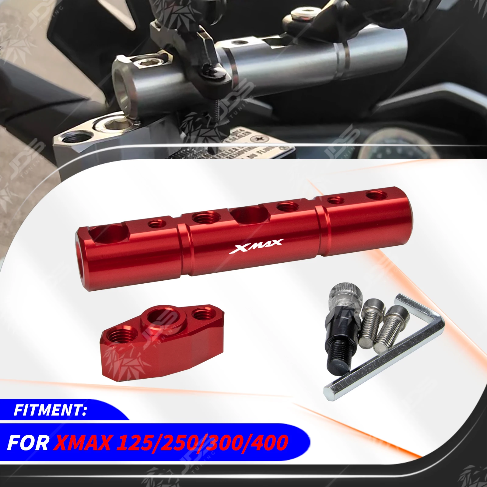 For YAMAHA XMAX 125/250/300/400 Multifunction Cross Bar Handlebar Crossbar Phone GPS Extension Holder Accessories Parts