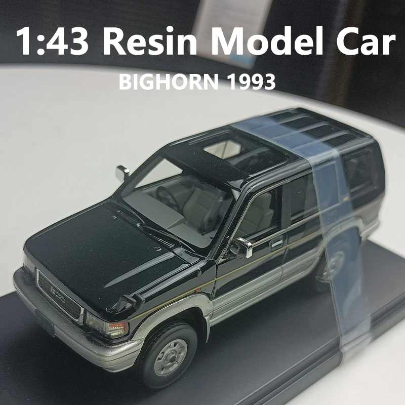 

Масштабная модель автомобиля 1:43, BIGHORN 1993, литая под давлением смола, модель автомобиля, высокая имитация автомобиля, коллекция игрушек для мальчиков, коллекционные подарки