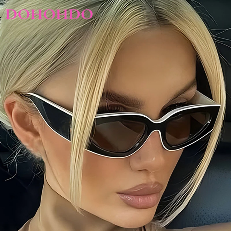

Fashion Big Frame One-Piece Women Sunglasses Luxury Brand Designer Punk Men Sunglass Outdoor Driving Travel Eyewear Female UV400