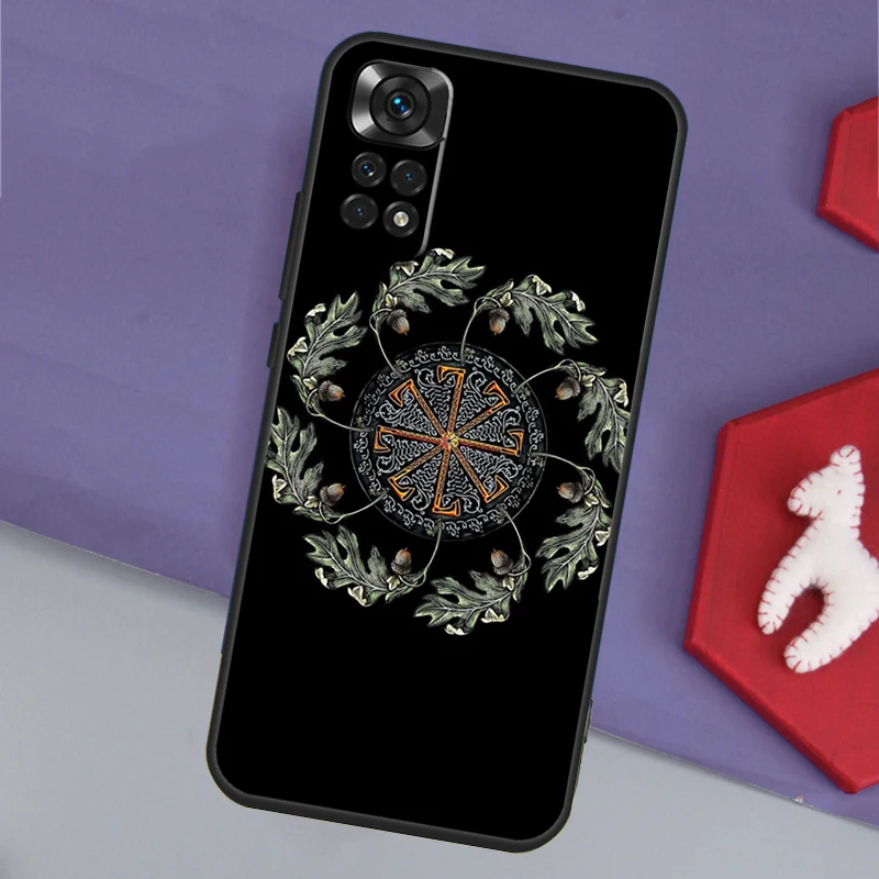 Slavic Symbol Kolovrat Case For Xiaomi Redmi 12 12C 9A 9C 10A 10C Redmi Note 11 8 9 10 12 Pro 9S 10S 11S 12S Funda