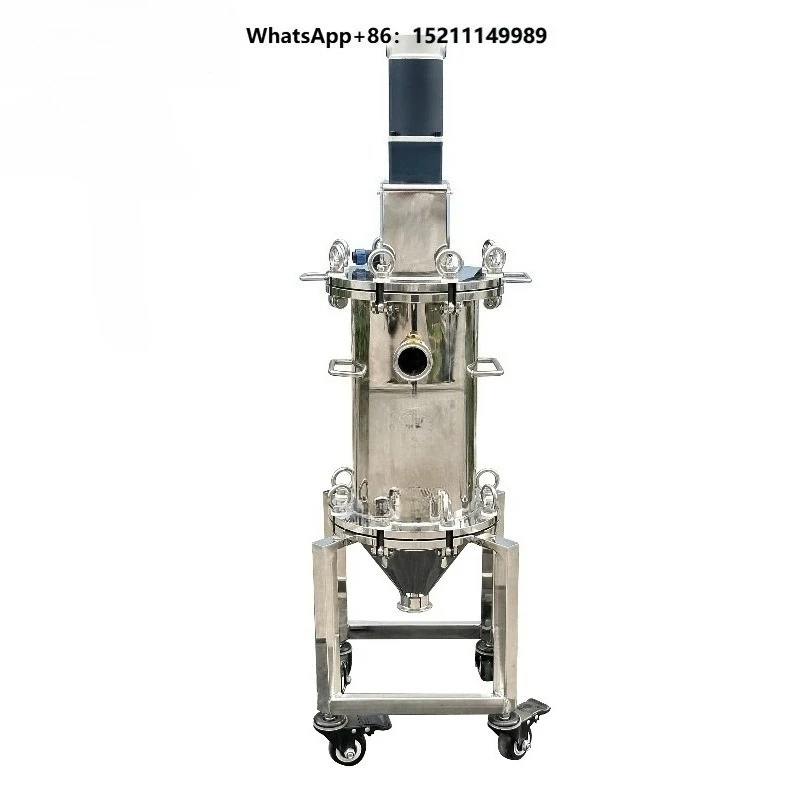 Lithium Battery Slurry Filtration  Stainless Steel 304 Automatic Self Cleaning Filter Machine