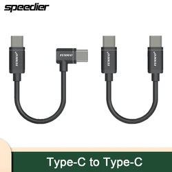 Elbow Type-C Mini 5Pin Micro USB 2.0 5V digital device power/charging cable for Car recorder, cell phone tablet fan 10cm - 5m