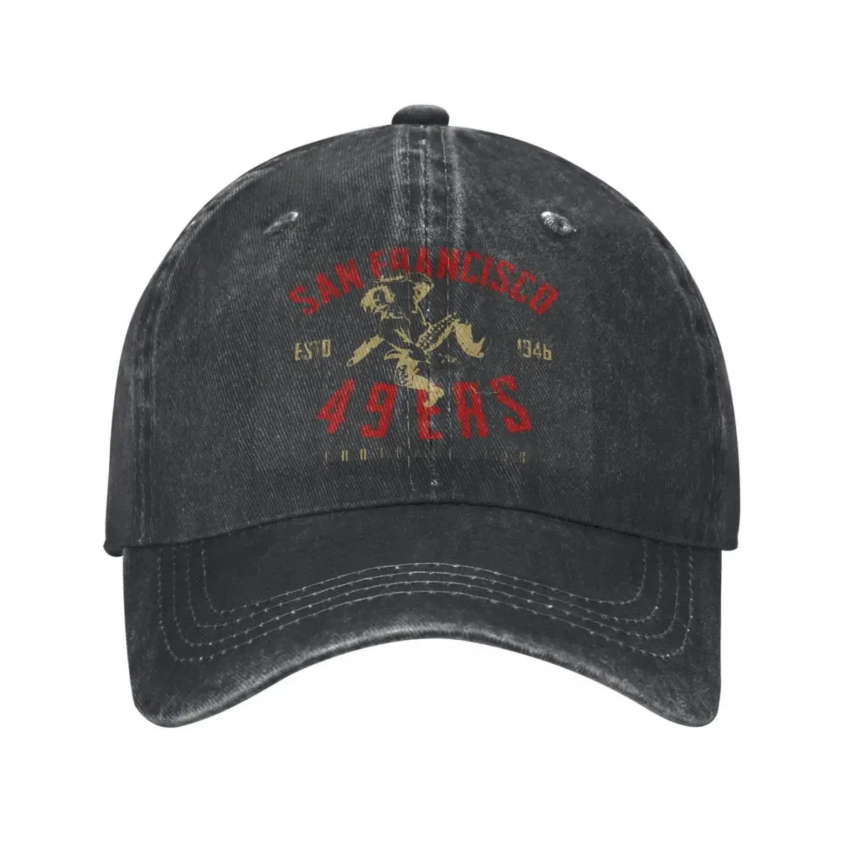 San SF 49ers Vintage Baseball Caps Vintage Distressed Washed Sun Cap Men Women Outdoor Running Golf Hats Cap