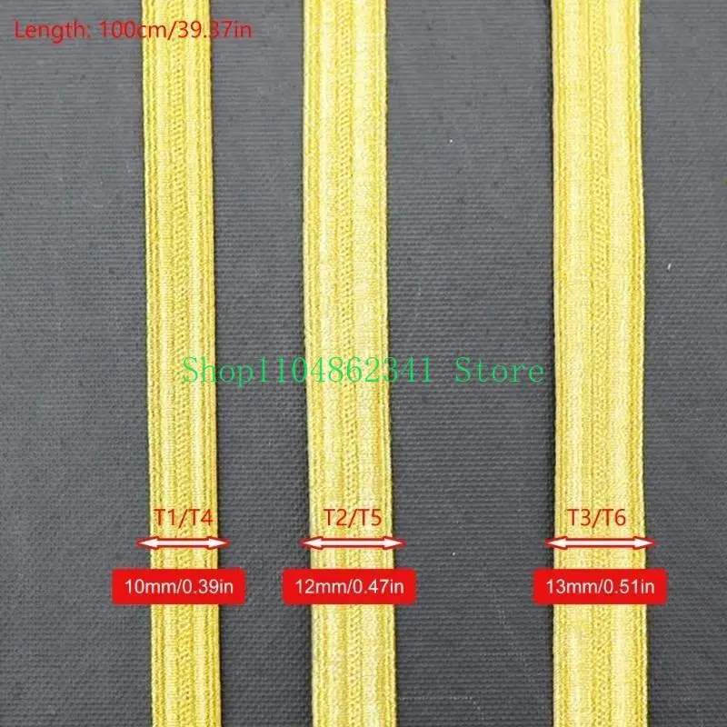 5ASD Uniforms Filet Biais Ruban liaison à double pli