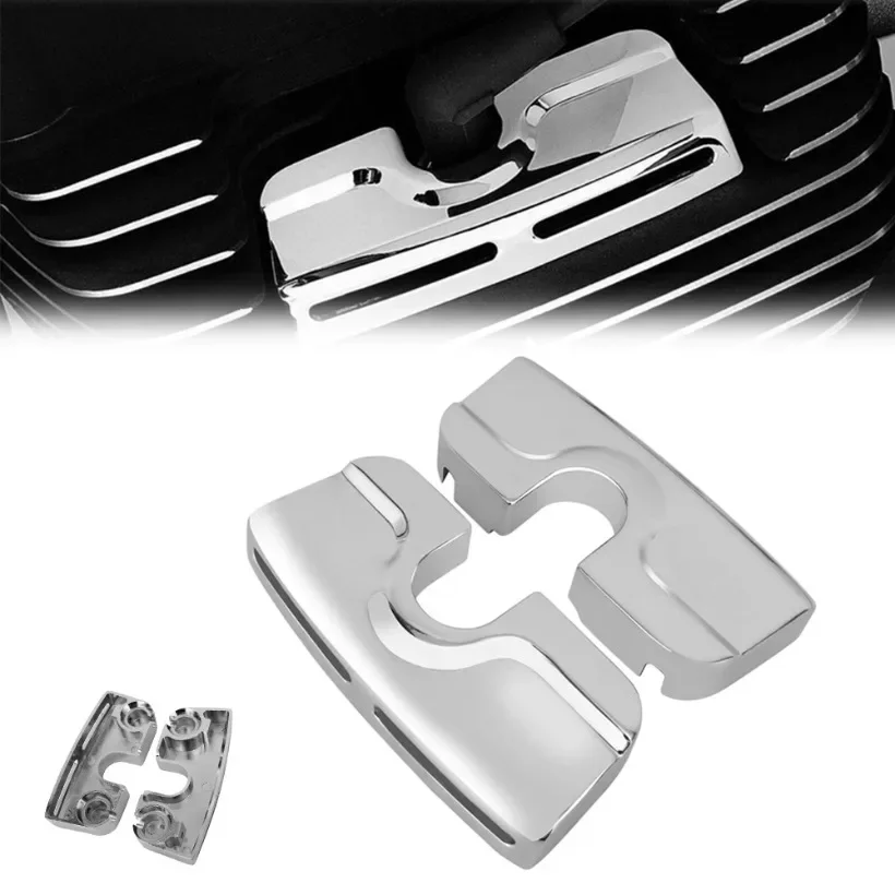 Motorcycle Accessories Spark Plug Cover Left Right Chrome Head Bolt Fit For Harley Dyna Softial Touring Twin Cam 1999-2017 1SET