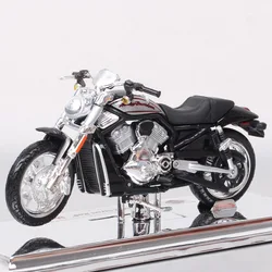 Maisto HD 1/18 a escala 2006, Harley VRSCR Street Rod, motocicletas fundidas a presión y vehículos de juguete, réplica de recuerdo de bicicleta Cruiser