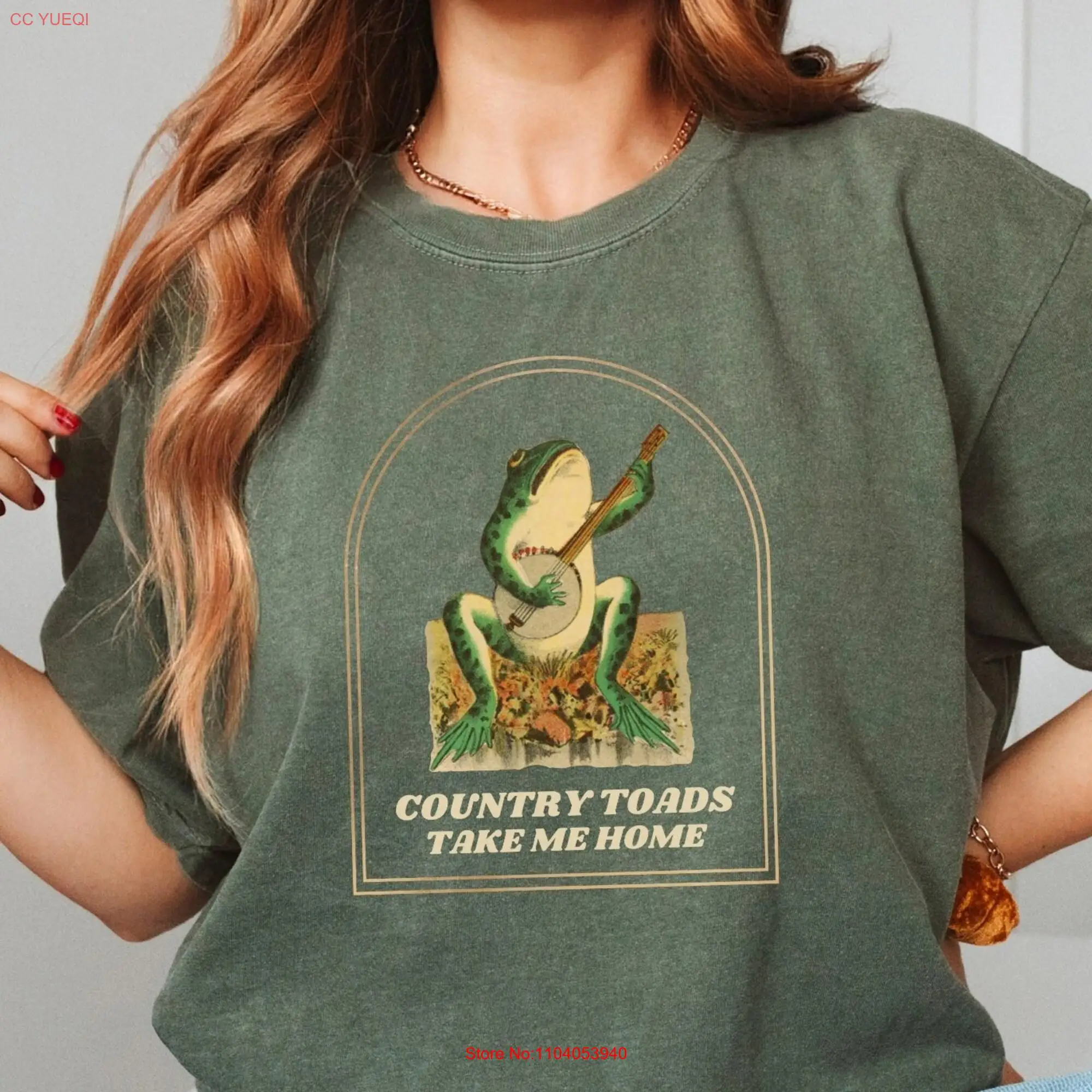 Комфортные цвета, дороги, дороги, возьмите меня домой, Западная Жаба, Джон Денвер Cottagecore, гоблинкор, футболка, необычный смешной мем