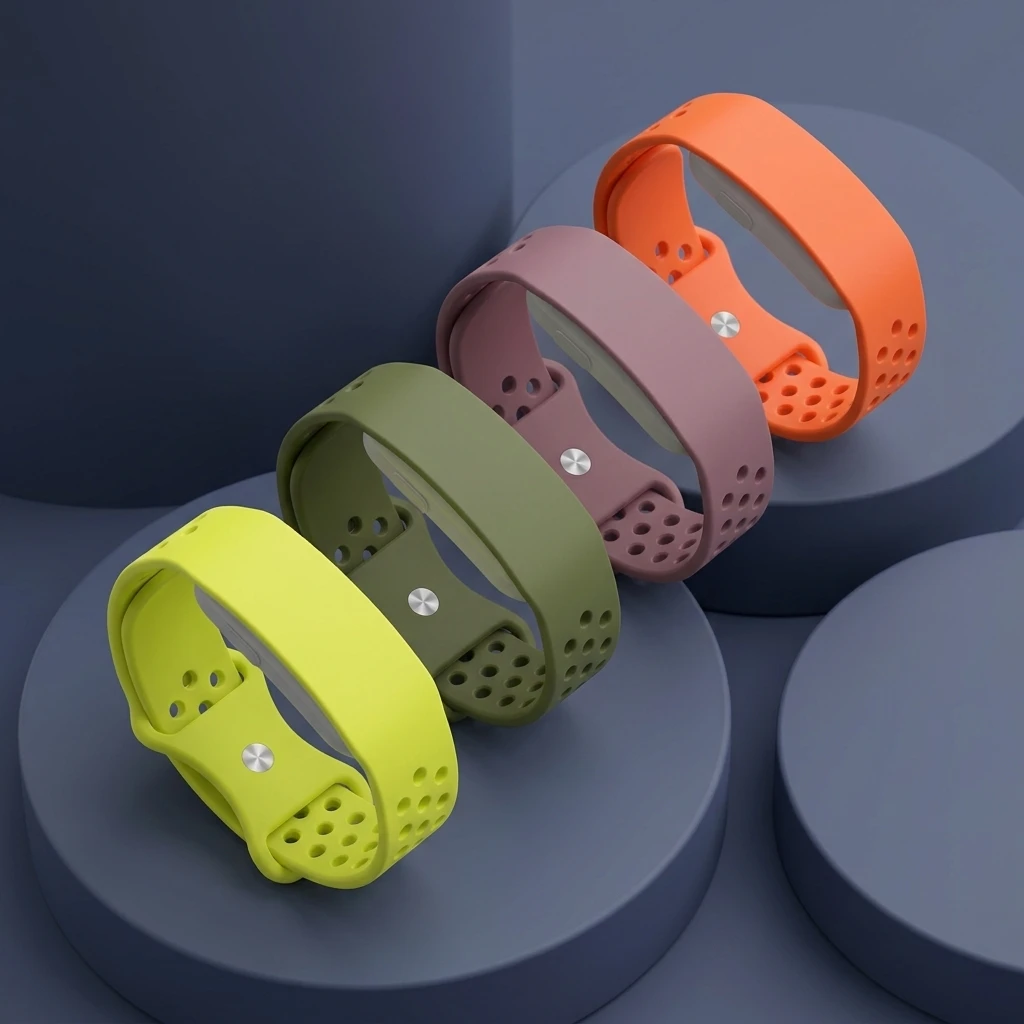 Silicone Strap for Garmin CIRQA Smart Band Accessories Breathable Adjustable Bracelet