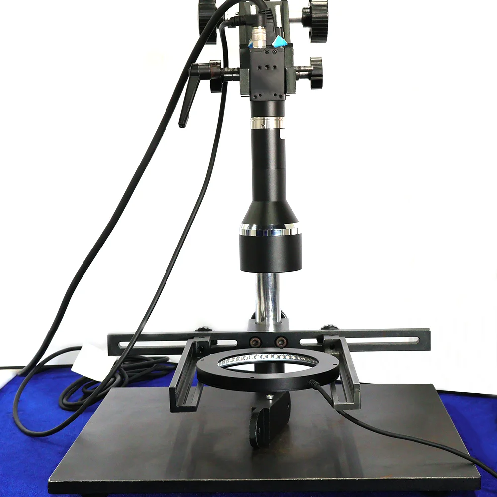 

Low Distortion Dual Telecentric Lens WD=220mm 1X 1.1" C-mount for Indoor Machine Vision Inspection