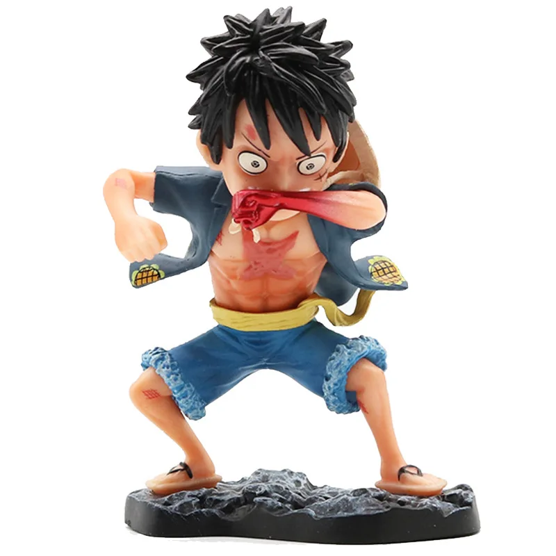 ONE PIECE Luffy GK เปลี่ยนเปลี่ยนแขนร้อนการ์ตูนตุ๊กตาตกแต่งตุ๊กตาคอลเลกชันของเล่นเด็กของขวัญตุ๊กตา Deskto