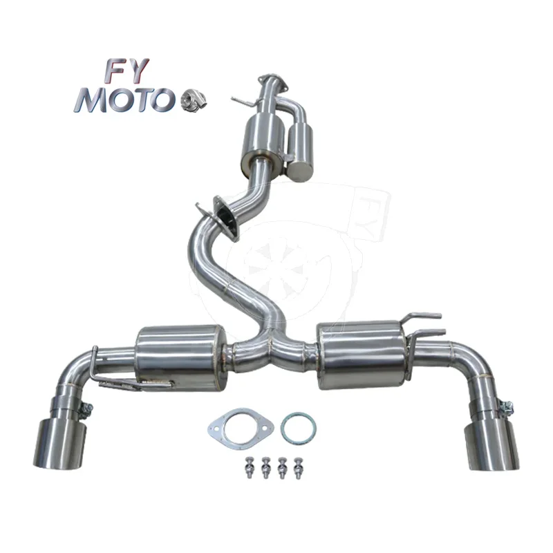 NEW CATBACK For 2020+ FOR TOYOTA GR YARIS With Polish Tips