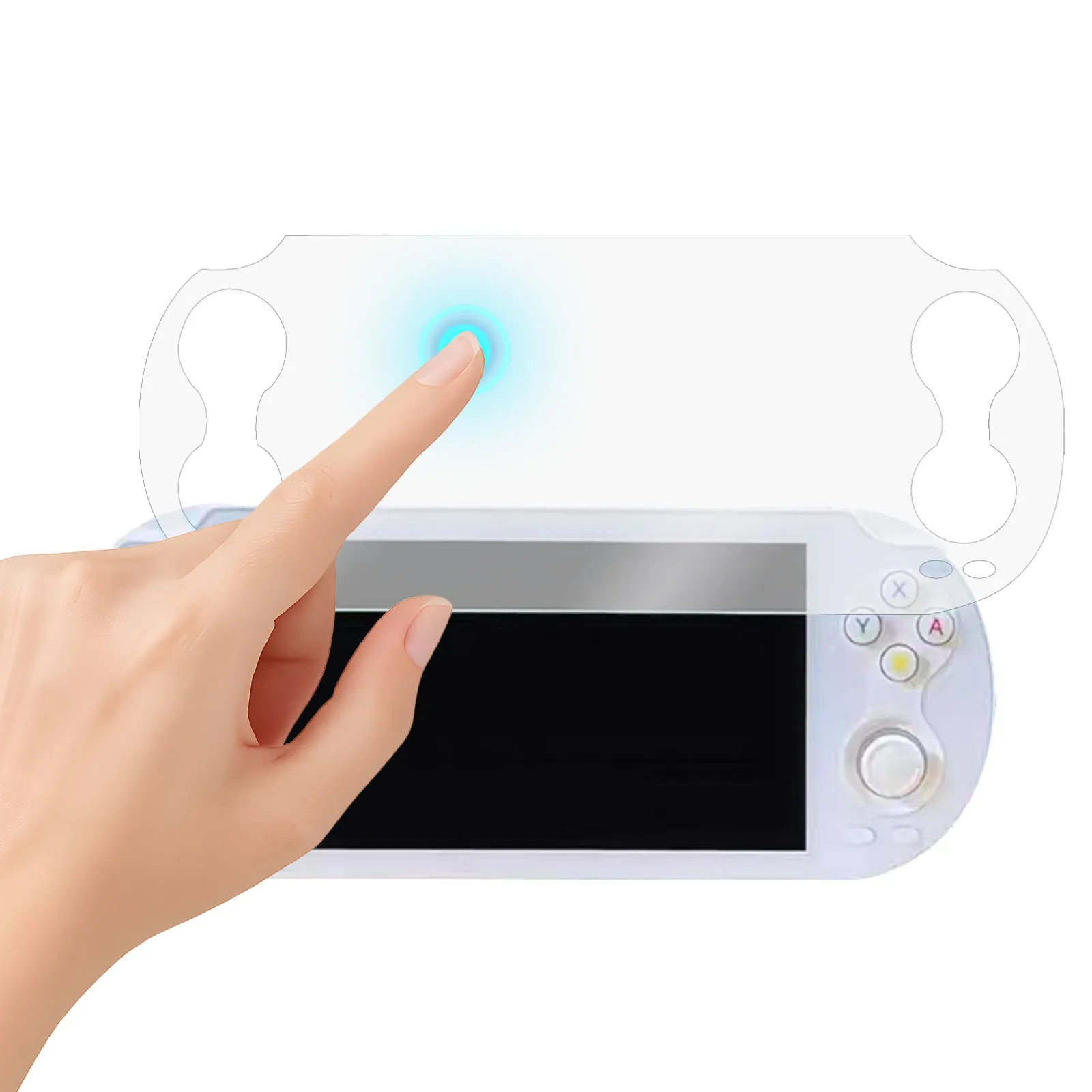 2Pcs Soft HD Film Protective Sticker for RG Vita Pro/RG Vita Handheld Game Console Screen Guard Anti-Scratch Anti-Fingerprint