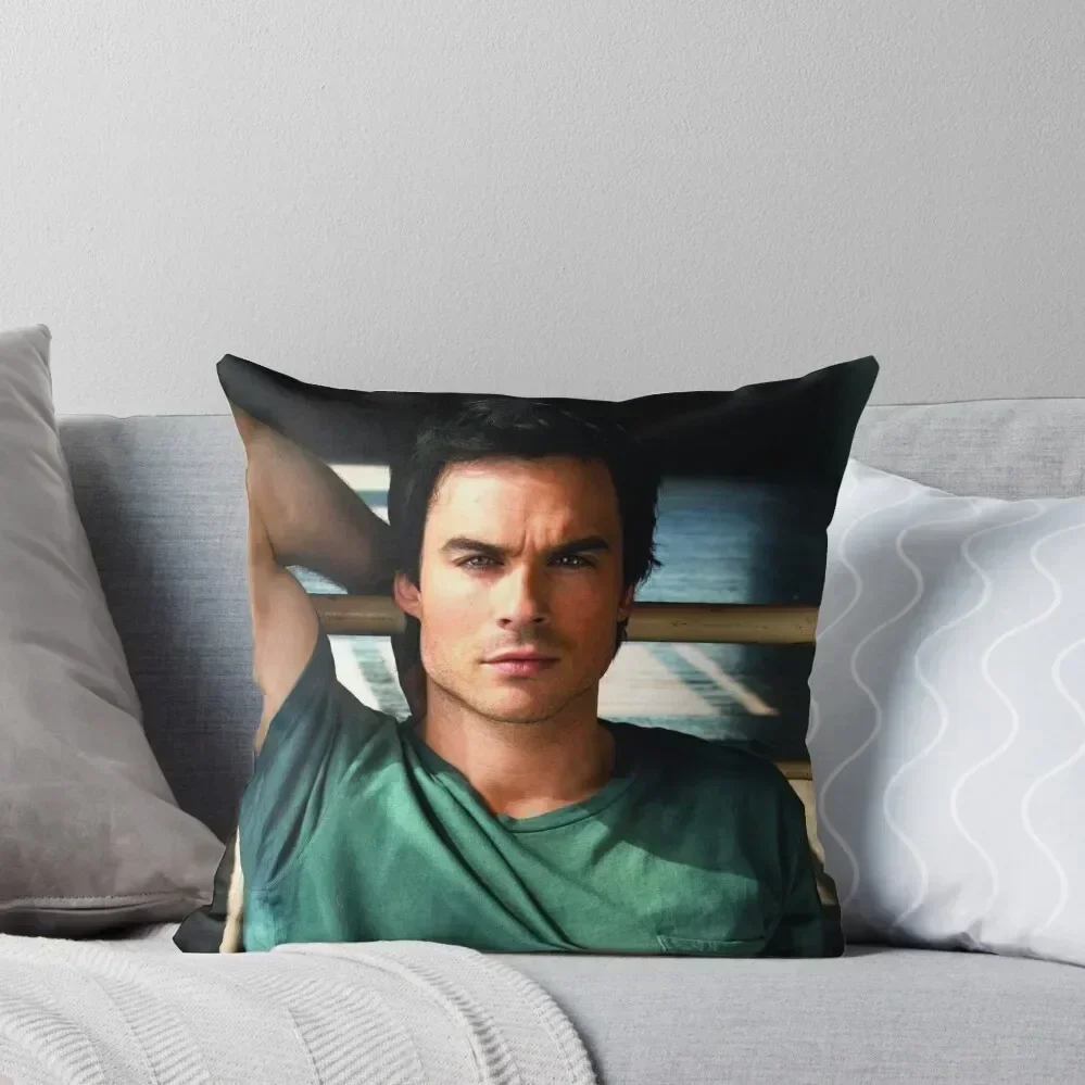 

Ian Somerhalder Throw Pillow Cushions Cover Sofa Pillow Cover christmas ornaments 2025 Decorative Cushion Cover pillow