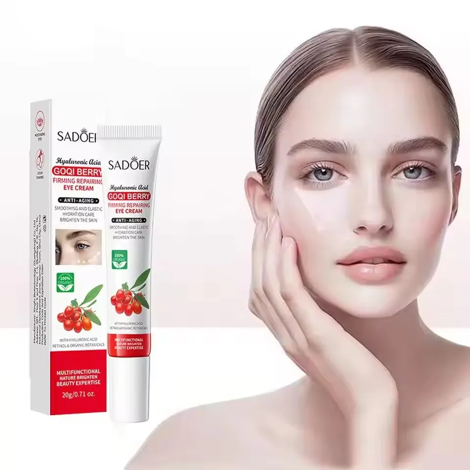 

Goqi Berry крем для глаз против темных кругов, удаление мешков под глазами, укрепляющий, увлажняющий, красота, средства по уходу за кожей вокруг глаз