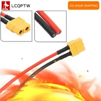 Female Conversion Plug Cable XT60 Electric Scooter for Ninebot Max G30 Battery Connector with Silicone Extension Lead Wire