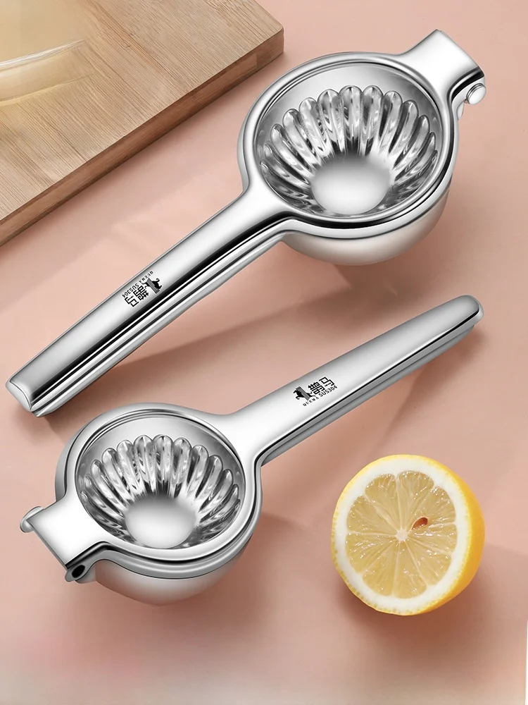 

Manual Lemon Juicer 304 Stainl Steel Kitchen Tool for Squeezing Lemon Juice Metal Body ular for Everyone