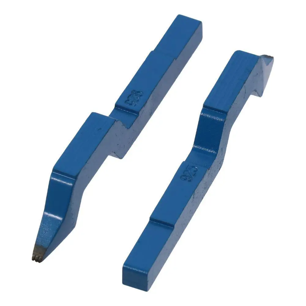 Steel Stamping Tool for DIY Jewelry, Steel Mold, Curved Design, Blue, Punch Stamp