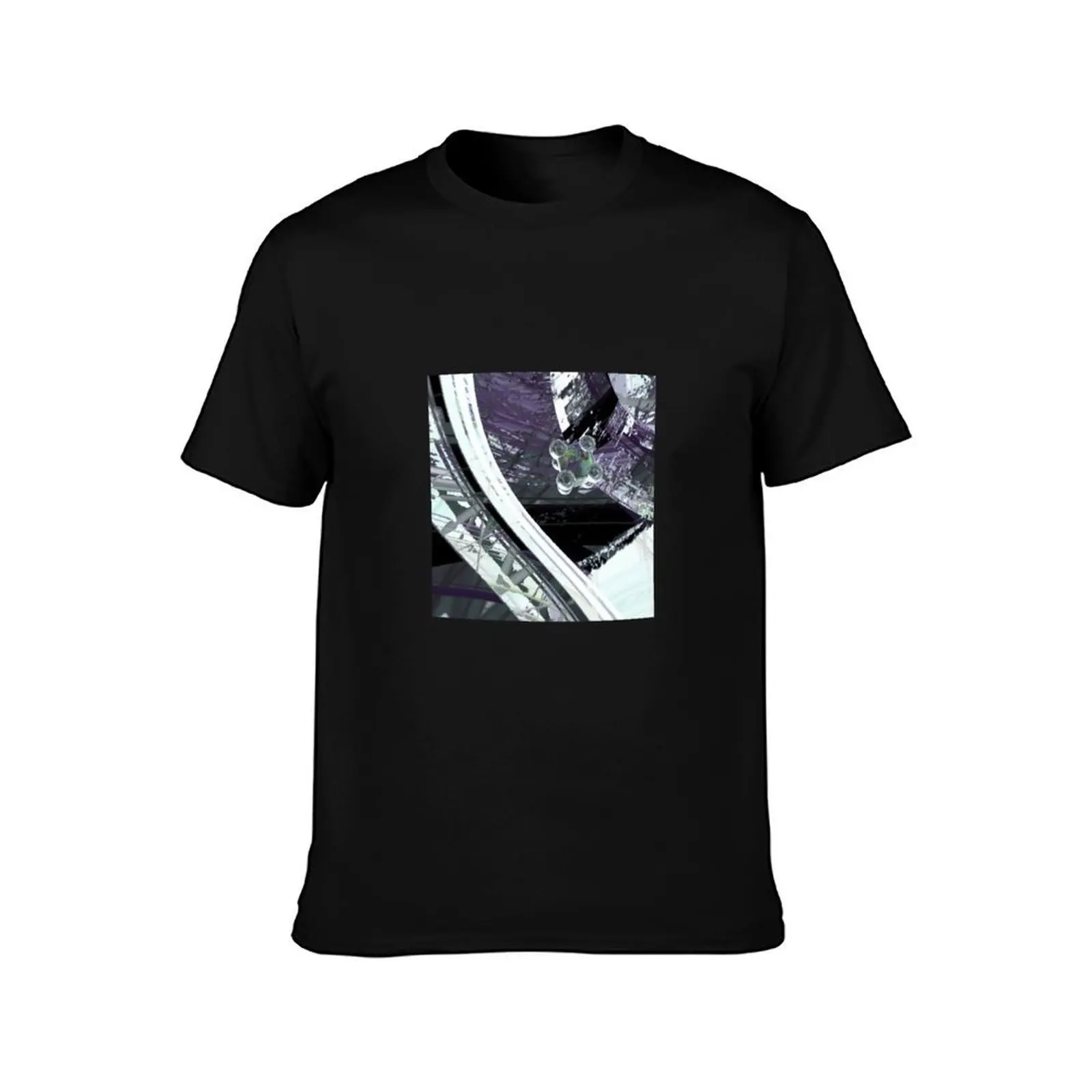 Mission Osiris Holo Kwan T-Shirt, Summer Casual Cotton Tee, Oversized Streetwear Tops, Vintage Graphic Print, Unisex Men Women