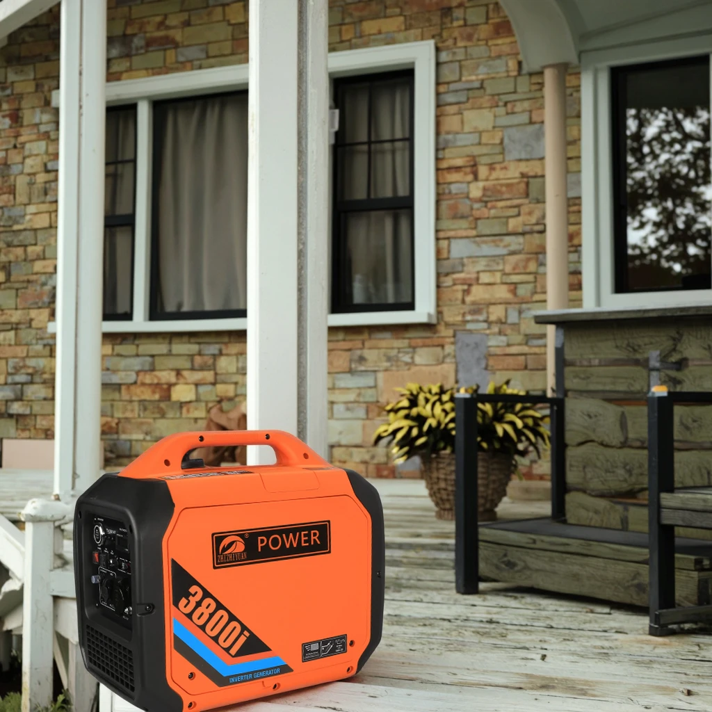 3500W Super Silent Inverter Generator Portable Petrol Air-Cooled Engine with Remote Start for Outdoor Camping 220V 50Hz Tool