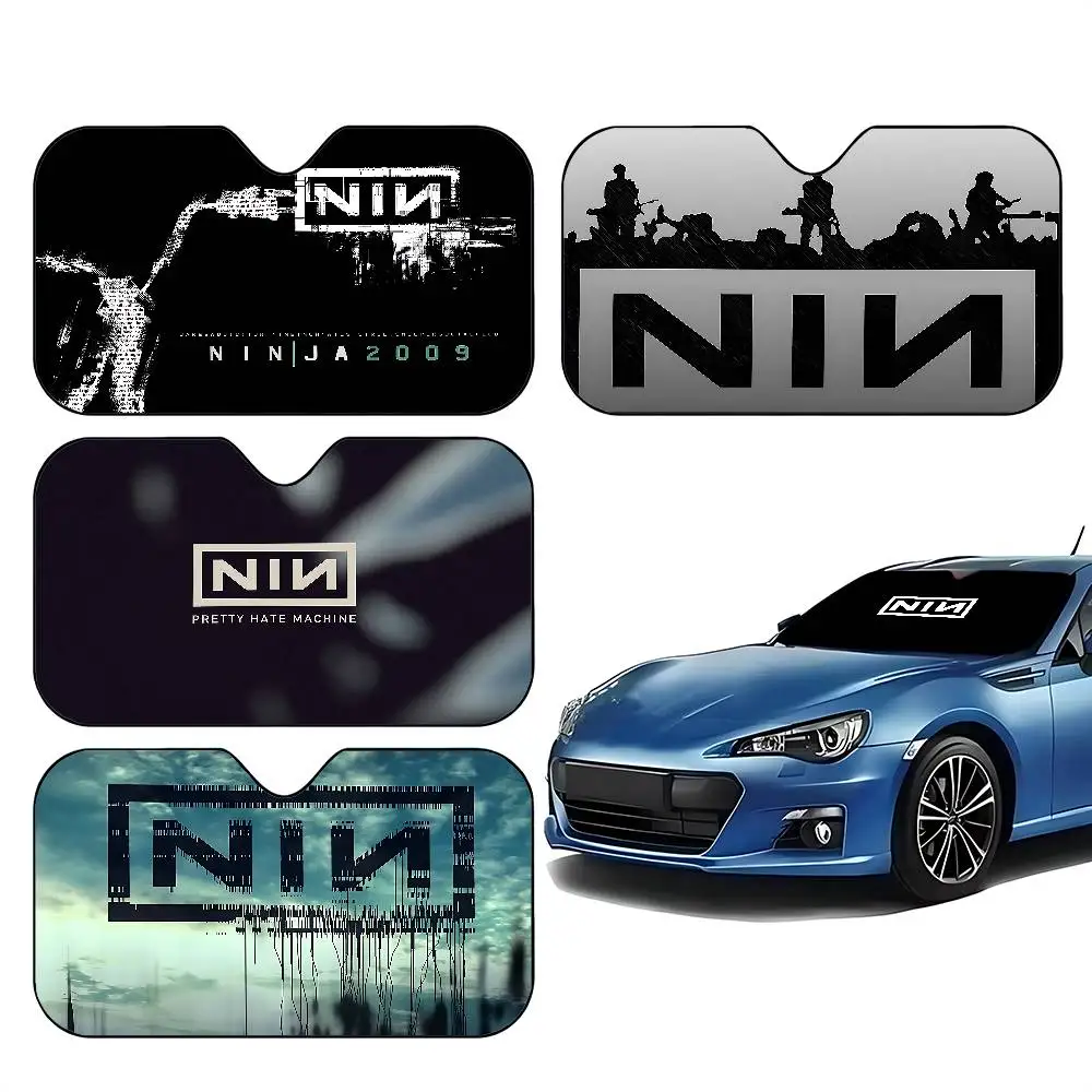 

Солнцезащитный козырек N-Nine I-Inch Nails Cool для автомобиля, универсальный складной чехол-накидка на лобовое стекло