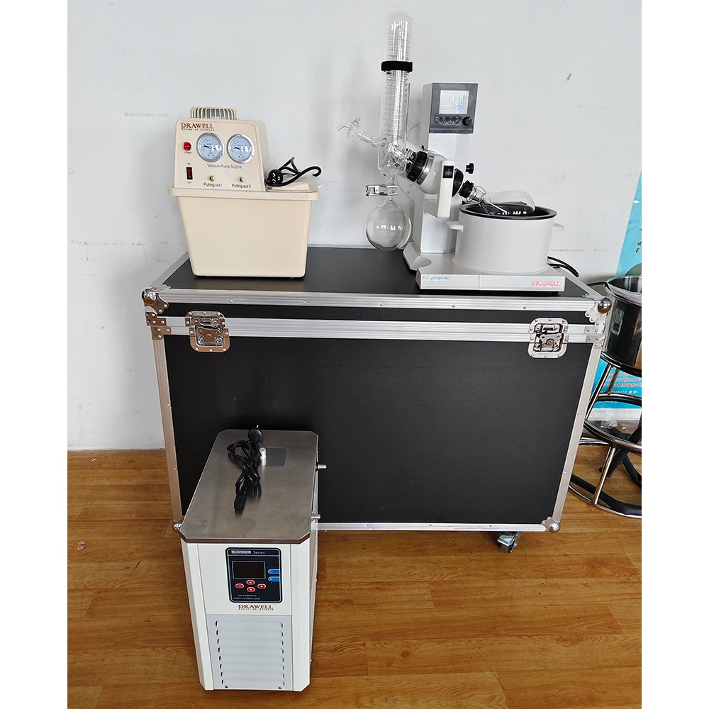 Drawell Industrial Solvent Recovery Equipment Roto Vape 50L Rotary Evaporator