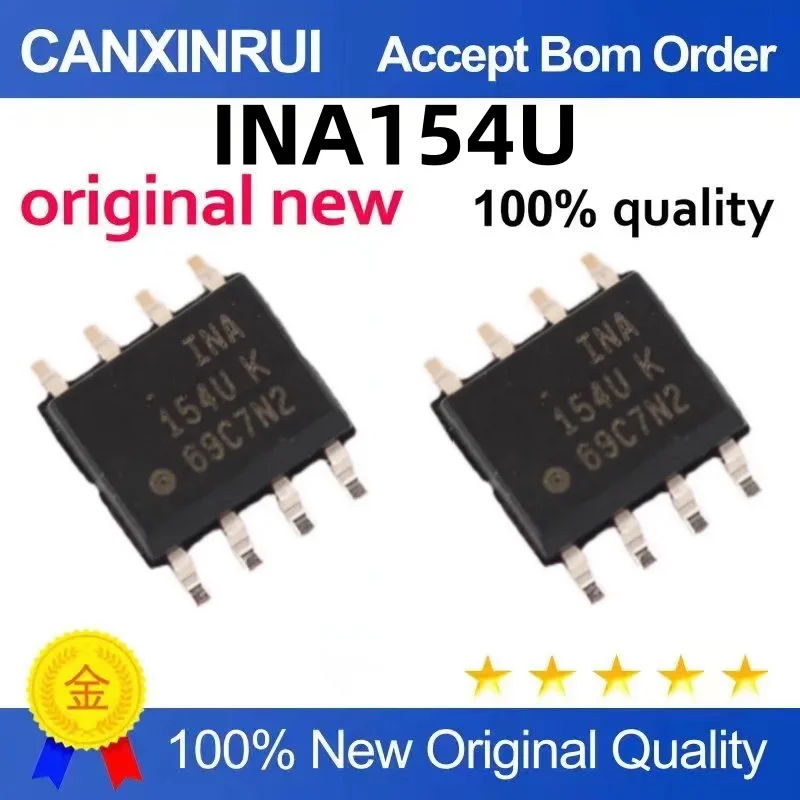 INA154U INA154 SOP-8 Operational Amplifier Chip
