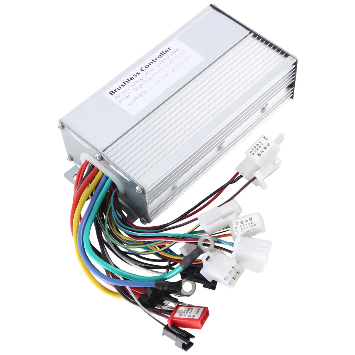 New 48V 60V 64V 72V 1000W 1500W Electric Controller 12 Tube Dual Mode E-Bike Brushless Controller Speed Motor