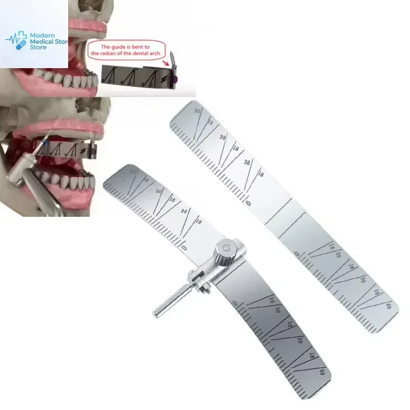 2026 New, High Quality, Autoclavable Dental Locating Guide Positioning Locator with Angle Ruler for Precise