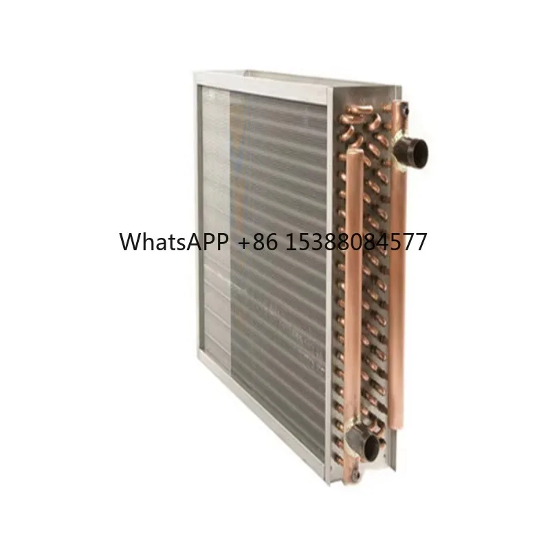 

Liquid to Air Heat Exchanger Copper Tube Aluminum Fin Cooling Coil Chilled Hot Water Coil