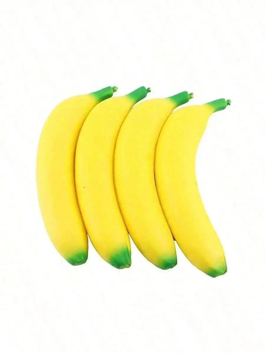 

1pc (Large/Small) Soft Banana Squeeze Toy, Slow Rebound Fruit Shape Stress Relief Sensory Toy, Fun And Stress-Relieving, Holiday Gift - Party Favor - Back To School Gift