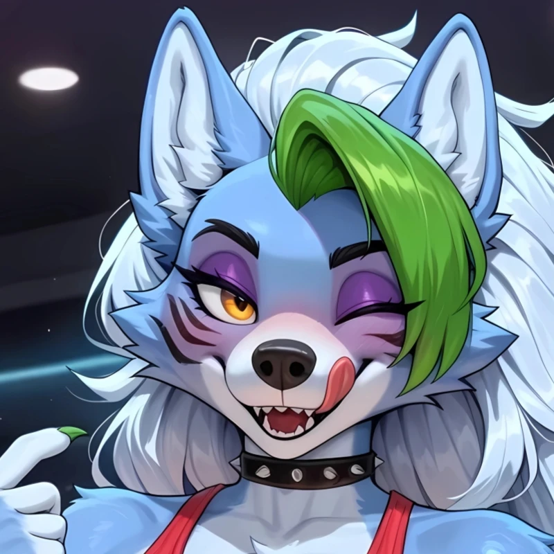 

Dakimakura Anime Pillow cover Roxanne Wolf Double-sided Print Of Life-size Body Pillowcase Gifts