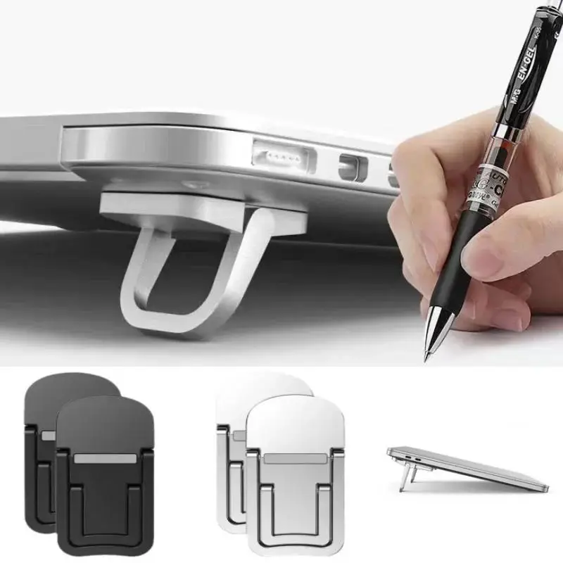 

Adjustable Folding Laptop Stand Mini Legs Ultra-thin Portable Support for Macbook Notebook Cooling Holder Feet Invisible Bracket