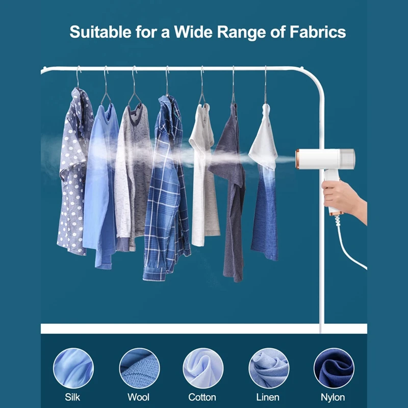 Plancha de vapor para ropa, 1 piezas, elimina arrugas, enchufe estadounidense