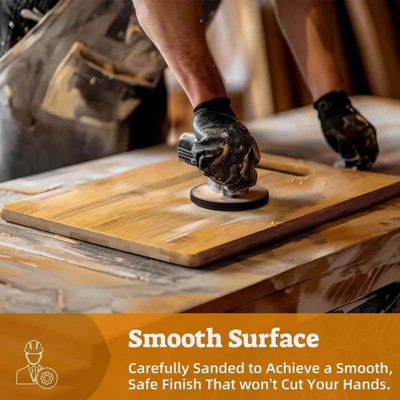 Schneidebretter für die Küche, doppelseitiges natürliches Schneidebrett in Lebensmittelqualität, Küchenschneidebrett, Schneidplatte für Fleisch